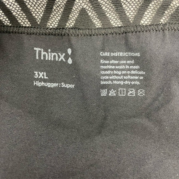 NWT Thinx Hiphugger black 3XL M328 - Picture 7 of 8